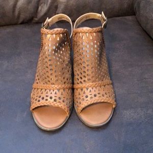 Brown heels